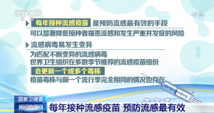 國家衛健委丨重點和高風險人群應優先接種流感疫苗