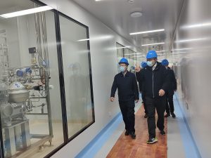 泰州市委常委、常務副市長劉浩蒞臨我司為重大項目建設“送服務 解難題”